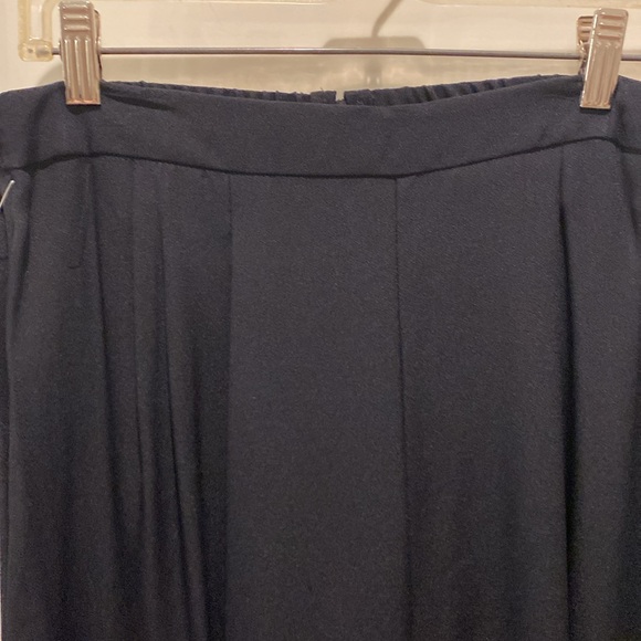 Michael Marcella Ltd Ladies Wide Leg Black Pants.  Size 14. Acetate/Nylon.  NWT - Picture 2 of 8